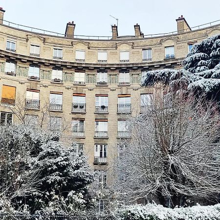 Luxueux Appartement Sur Jardin Paris Extérieur photo