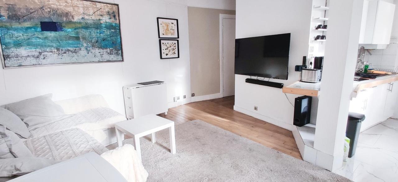 Luxueux Appartement Sur Jardin Paris Extérieur photo