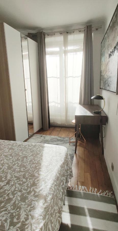 Luxueux Appartement Sur Jardin Paris Extérieur photo