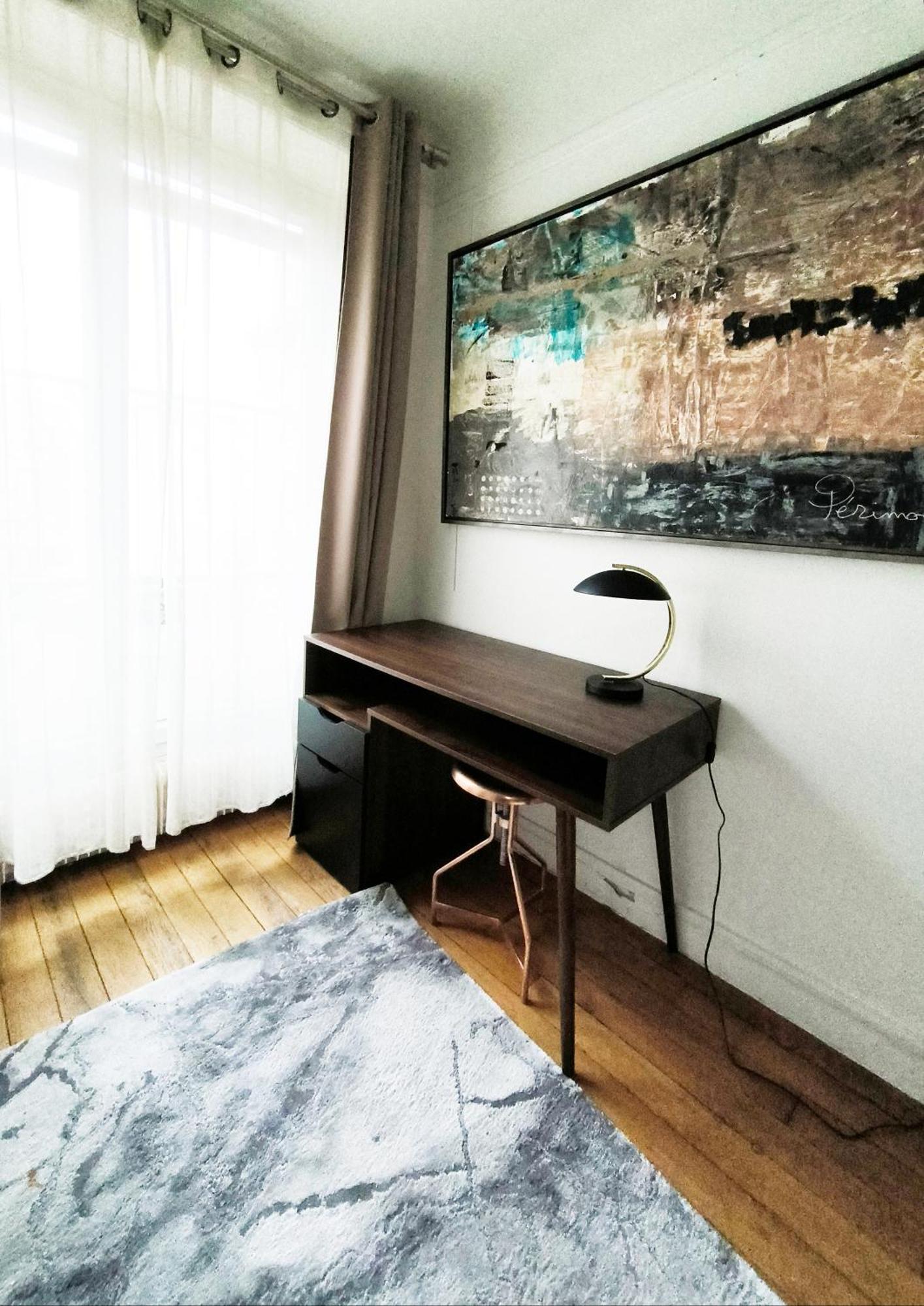 Luxueux Appartement Sur Jardin Paris Extérieur photo